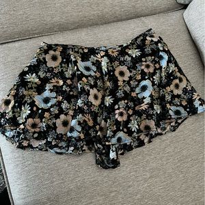 Flowy Floral Shorts